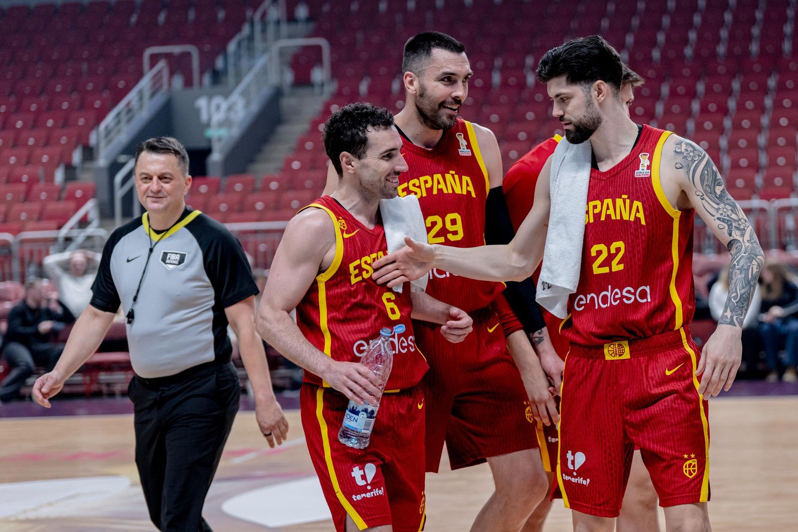 Las mejores fotos del Ucrania-España de baloncesto