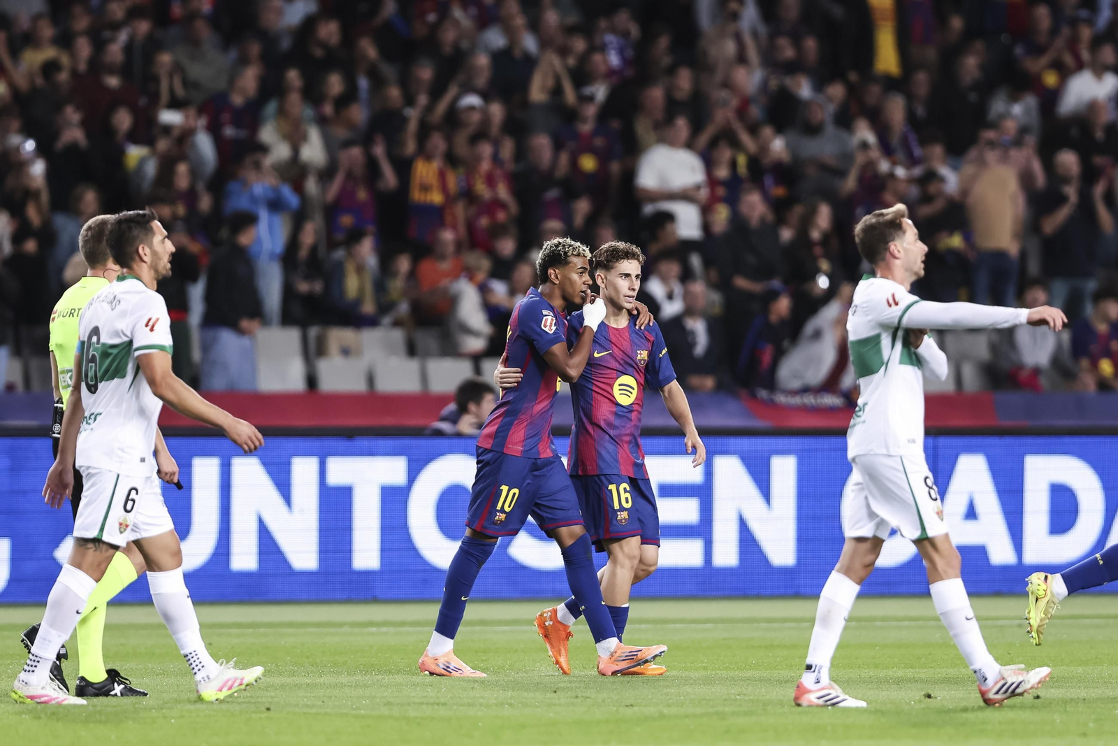 Las imágenes del Barcelona-Elche