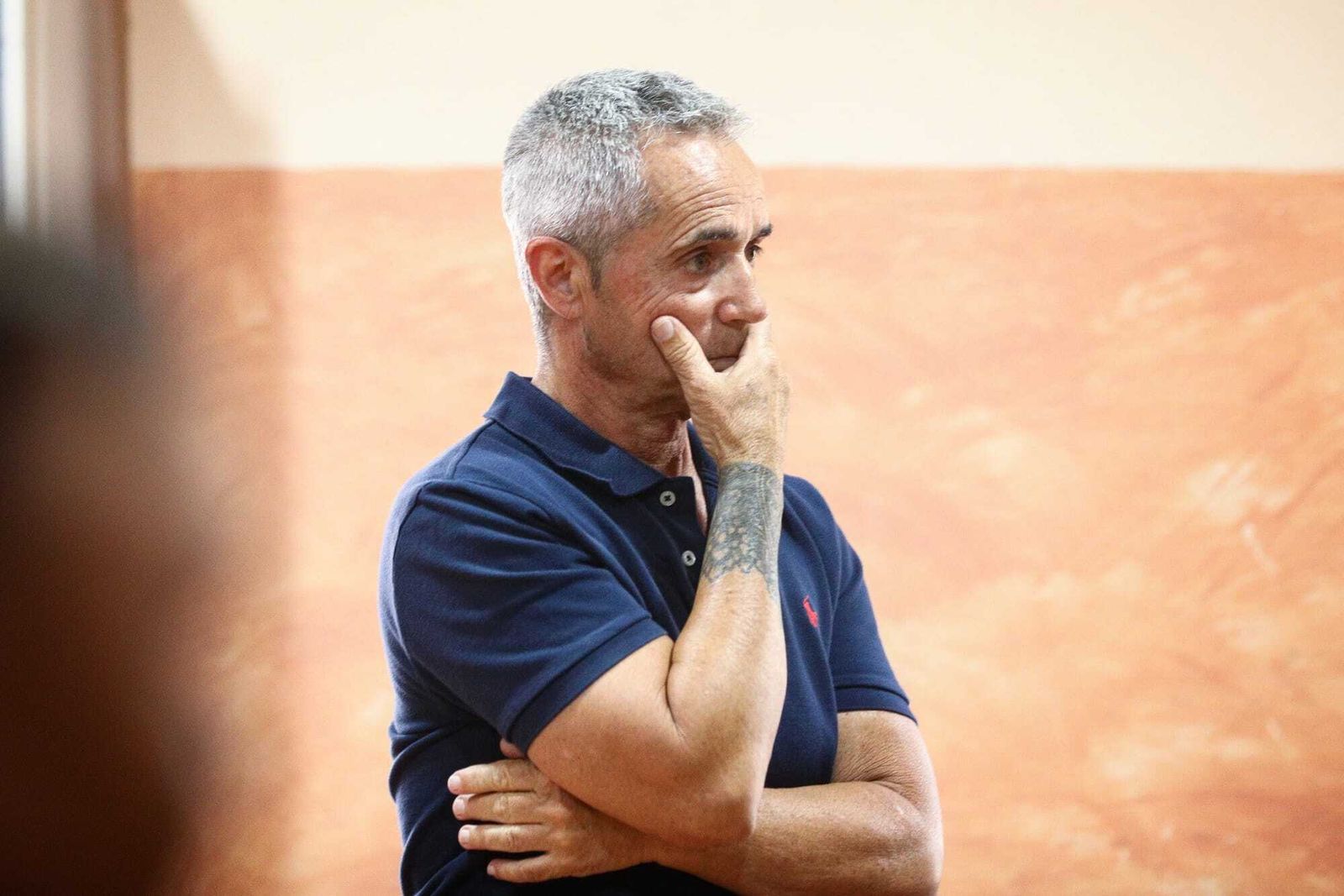 el ambiente en los camerinos del Falla