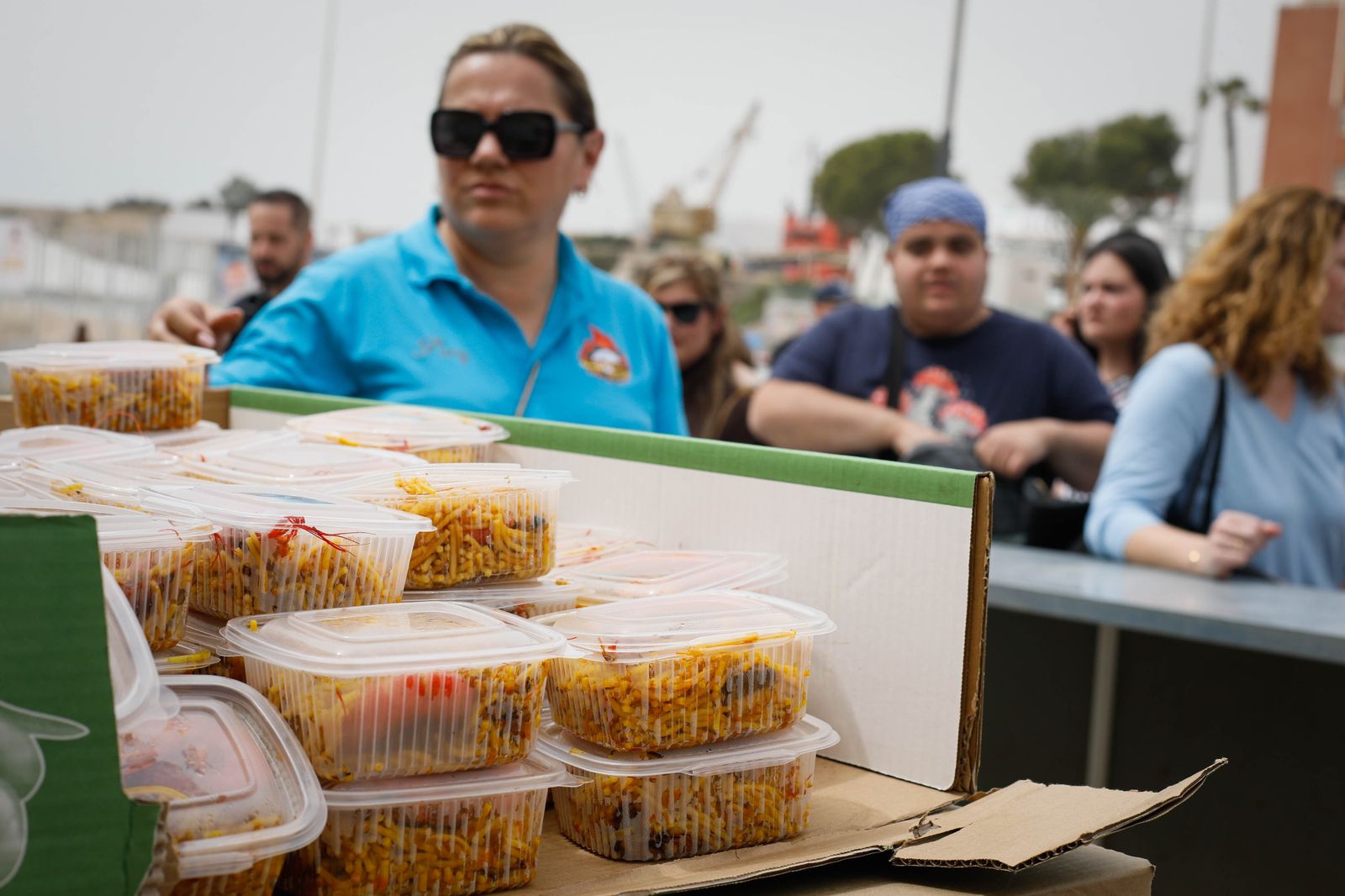 Las mejores imágenes de la "Globotá" en las fallas de Almería