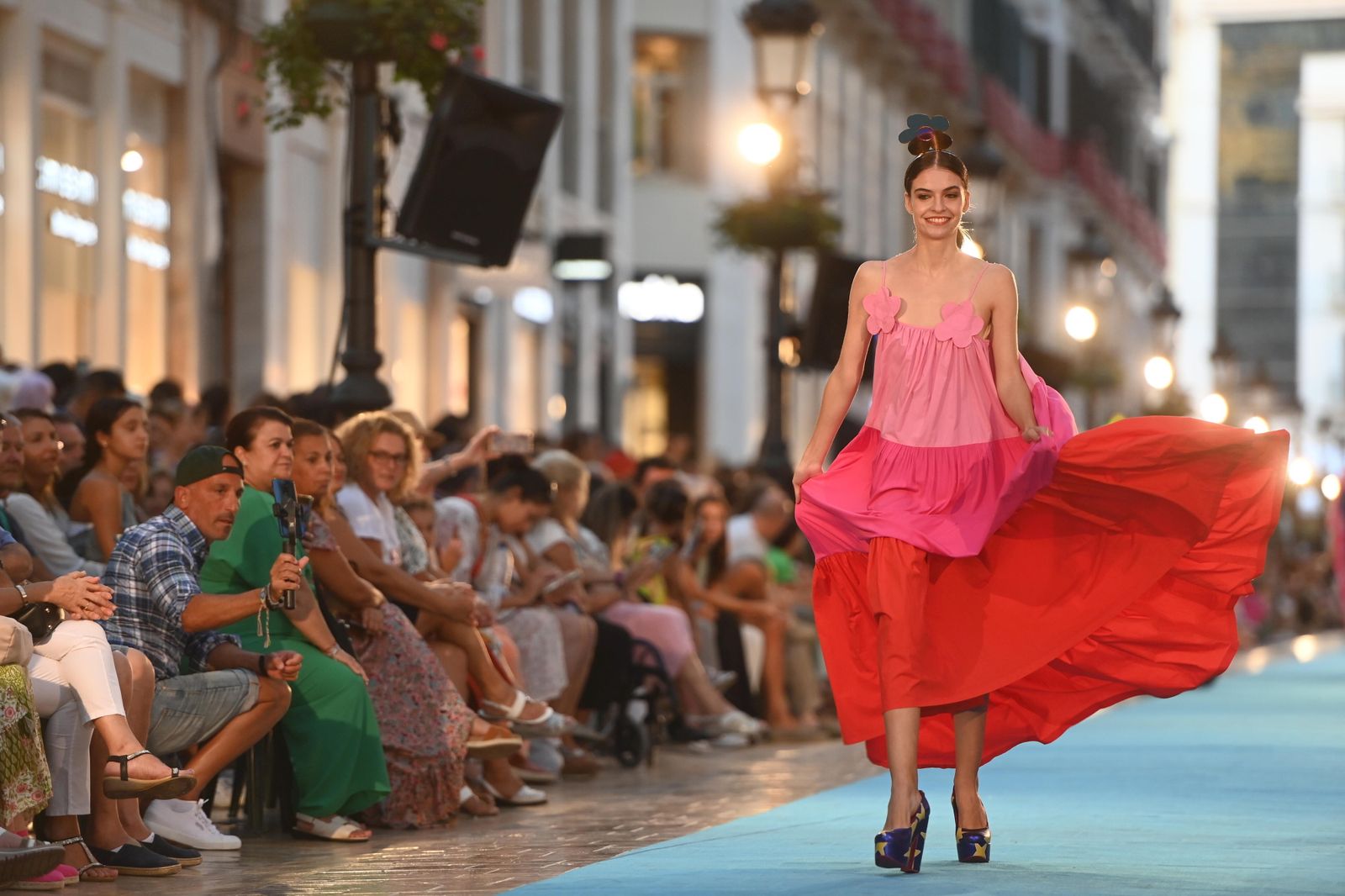 Segunda jornada de desfiles en calle Larios.