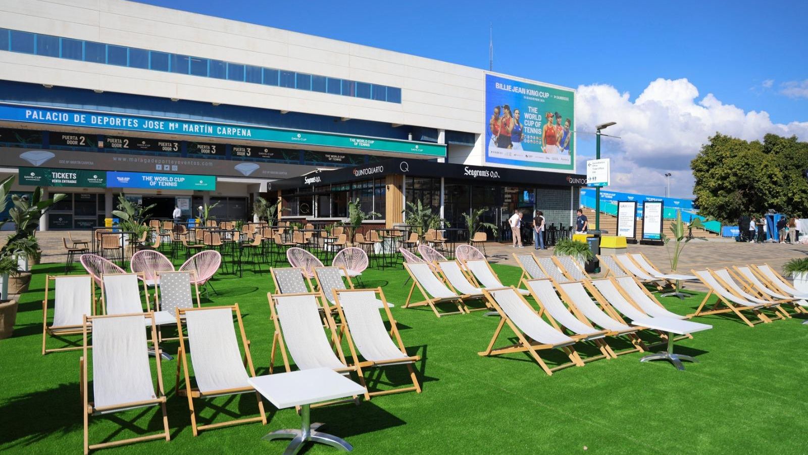 Así es la espectacular ciudad del tenis construida para la Copa Davis y la Billie Jean King Cup