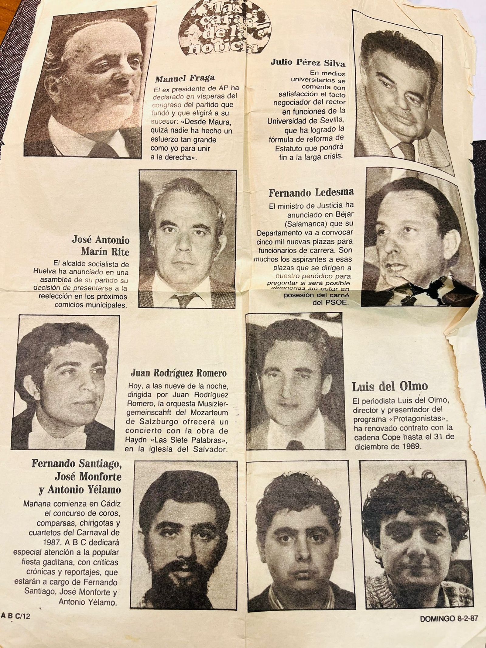 ABC de Sevilla hace 40 años