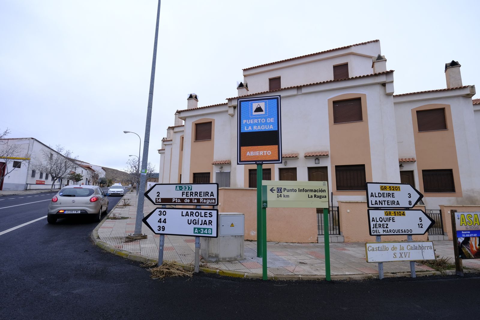 Fotogalería nevada en la Provincia de Almería