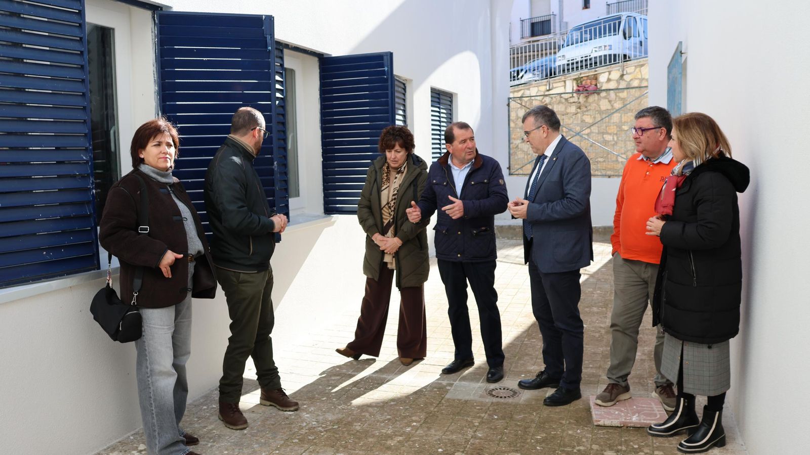 El subdelegado del Gobierno en Granada ha visitado el CEIP Cervantes y el CEIP Conde de Tendilla