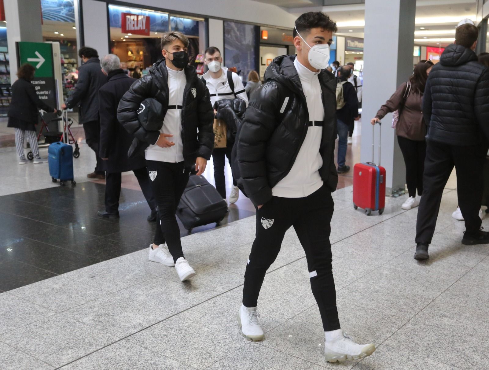 Málaga CF y Unicaja, en el mismo AVE a Zaragoza.