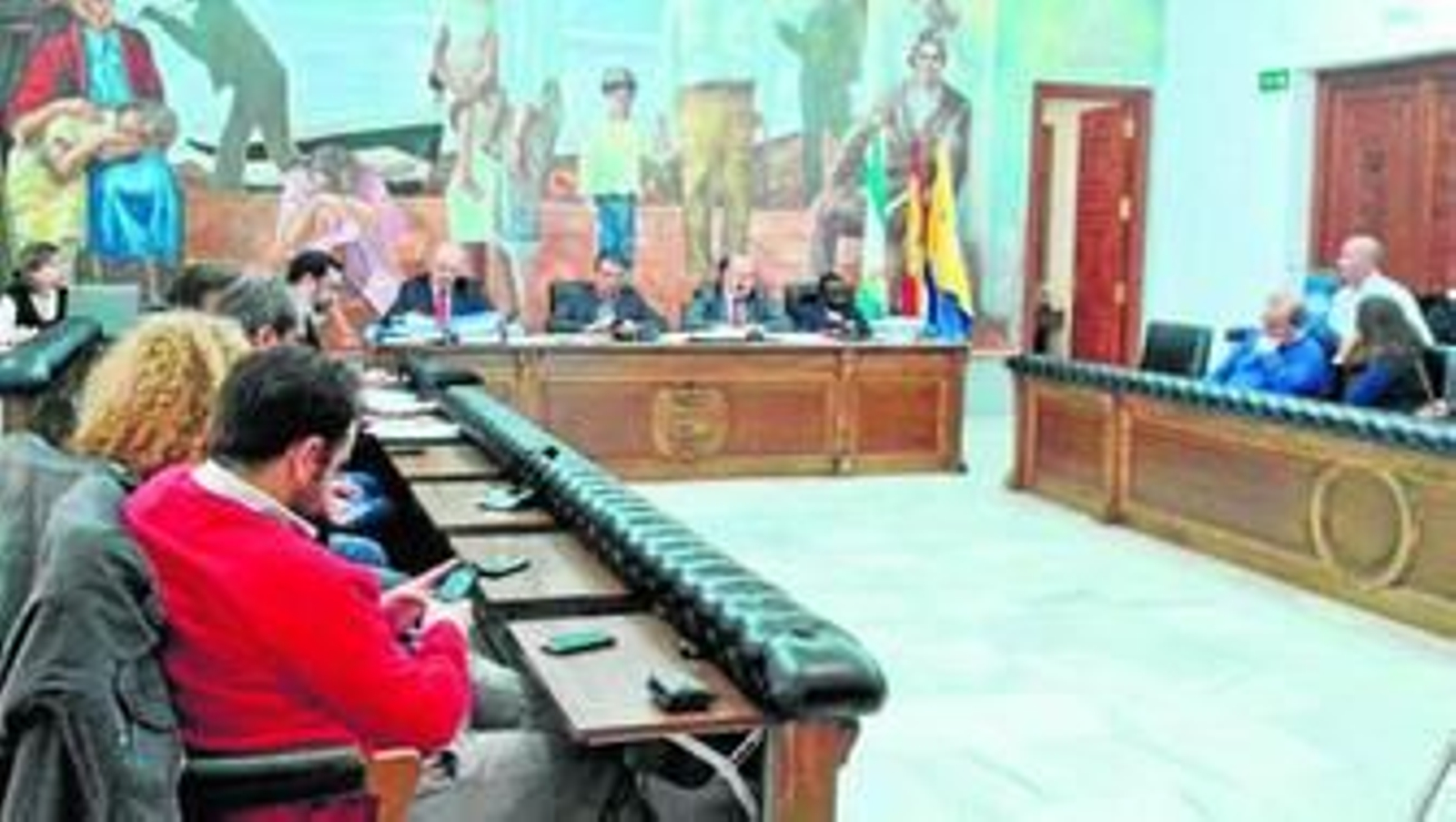 Pleno en el Ayuntamiento del Rincón de la Victoria.
