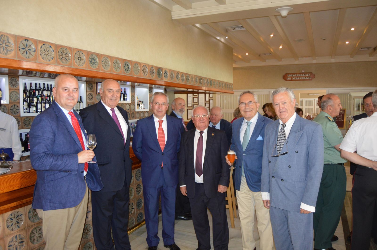 Juan Sañudo, Juan Bernal, Javier de Torre, Fernando Lepiani, Emilio Núñez y Federico Sahagún.
