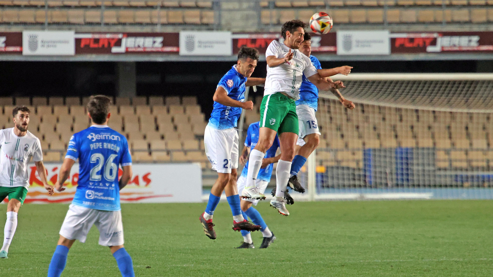 Amistoso entre el Xerez DFC y la Selección Andaluza de Fútbol en Chapín