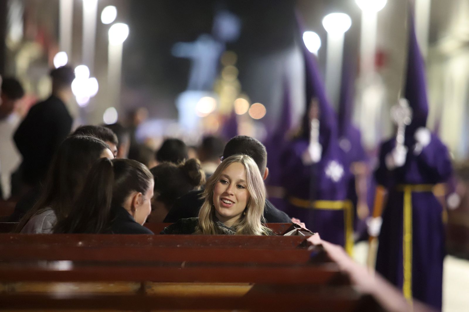 La Hermandad El Nazareno en la madrugá de la Semana Santa de Huelva 2023, en imágenes