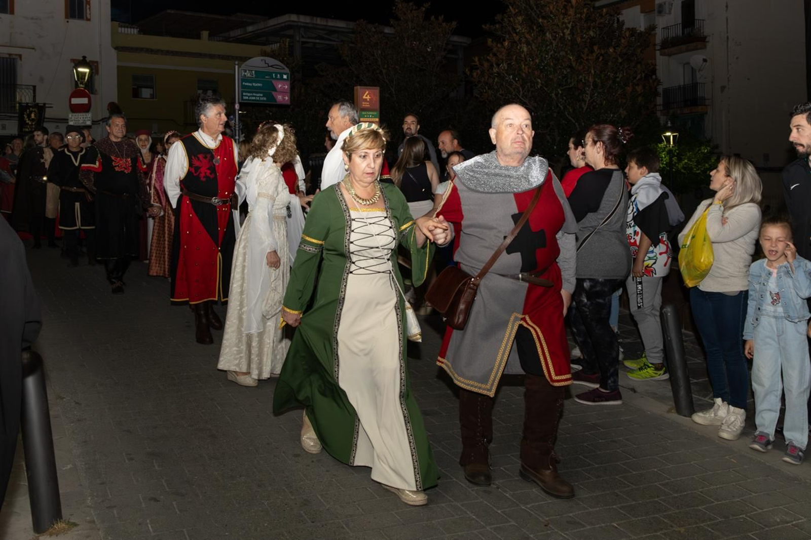 Así vivió Jaén el Pasacalles del Lagarto de la Magdalena.