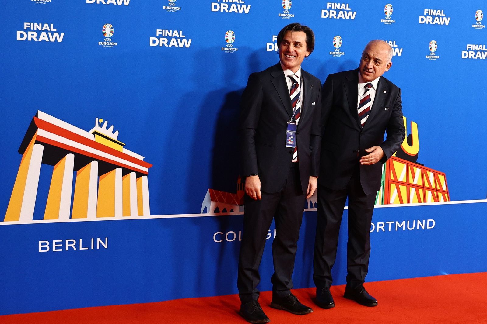 Las fotos del sorteo de la Eurocopa 2024