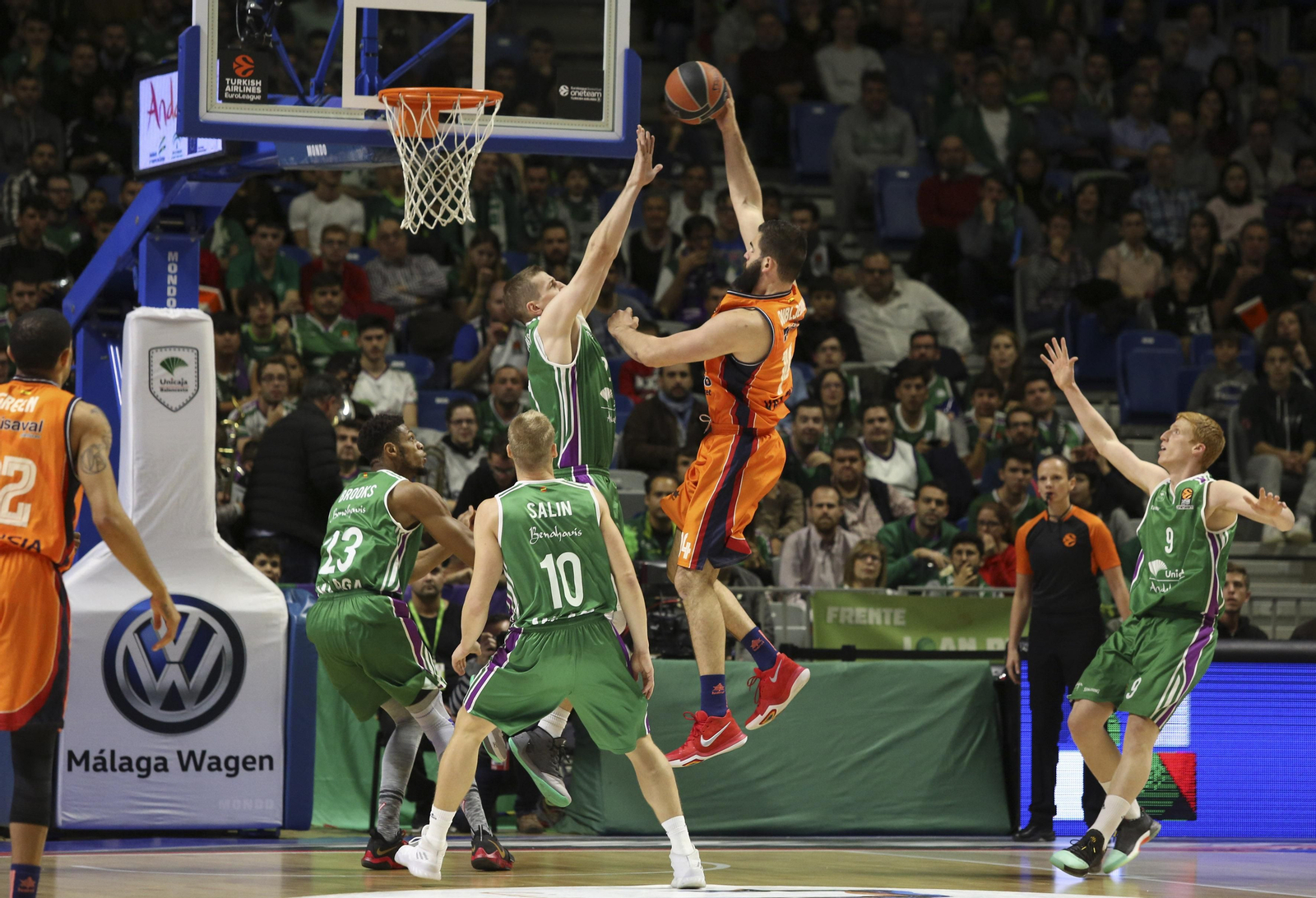 Los cinco años de Adam Waczynski en el Unicaja, en fotos