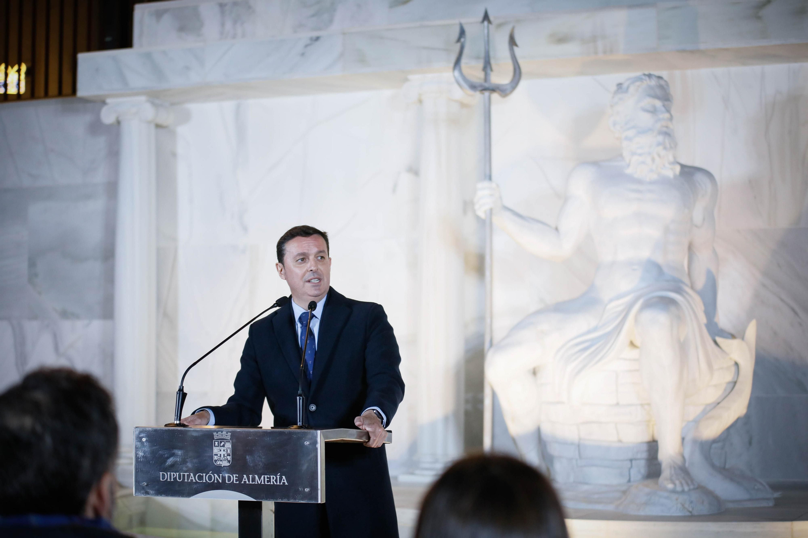 Imágenes de la inauguración de la plaza Almería en Macael