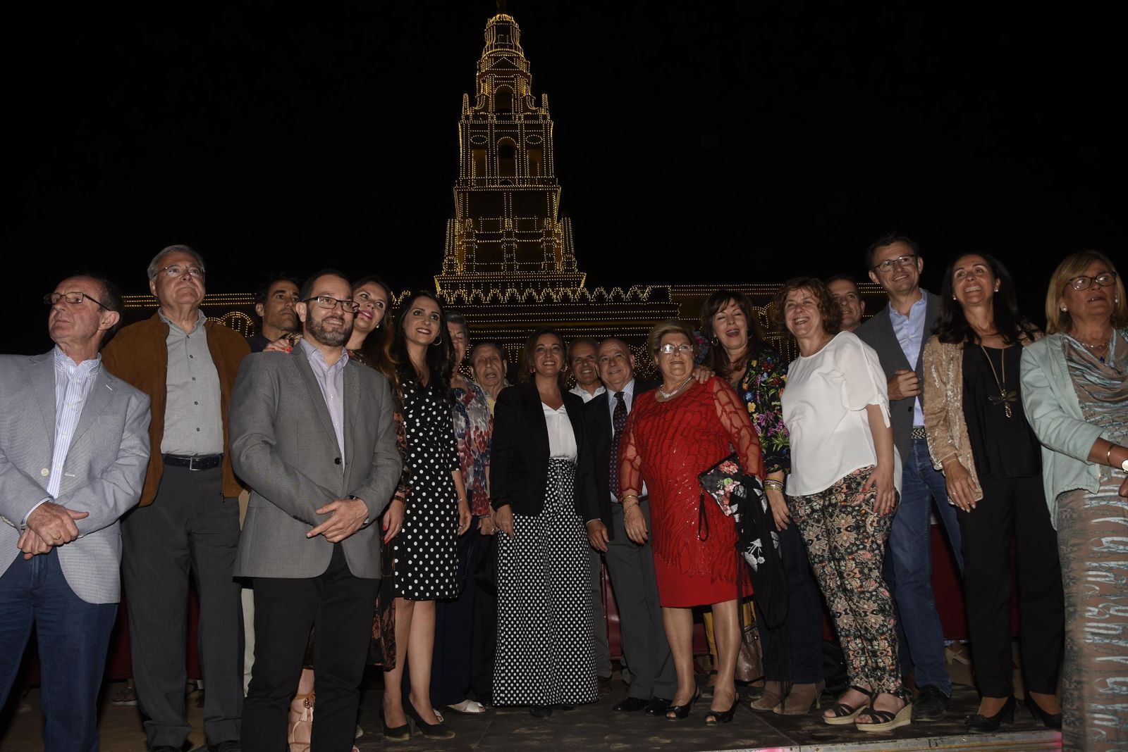 Imágenes de la primera noche de Feria