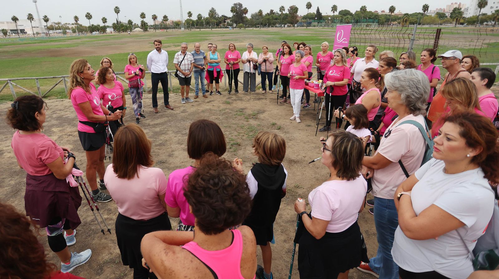 Día Mundial Contra el Cáncer de Mama en Jerez.