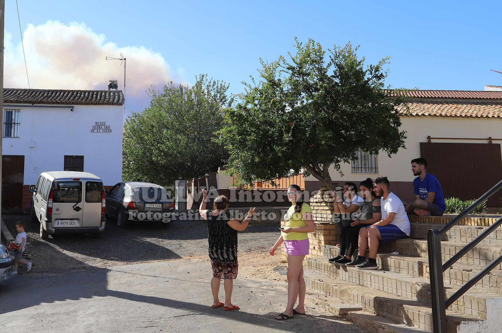 Imágenes del incendio de Fuente de la Corcha