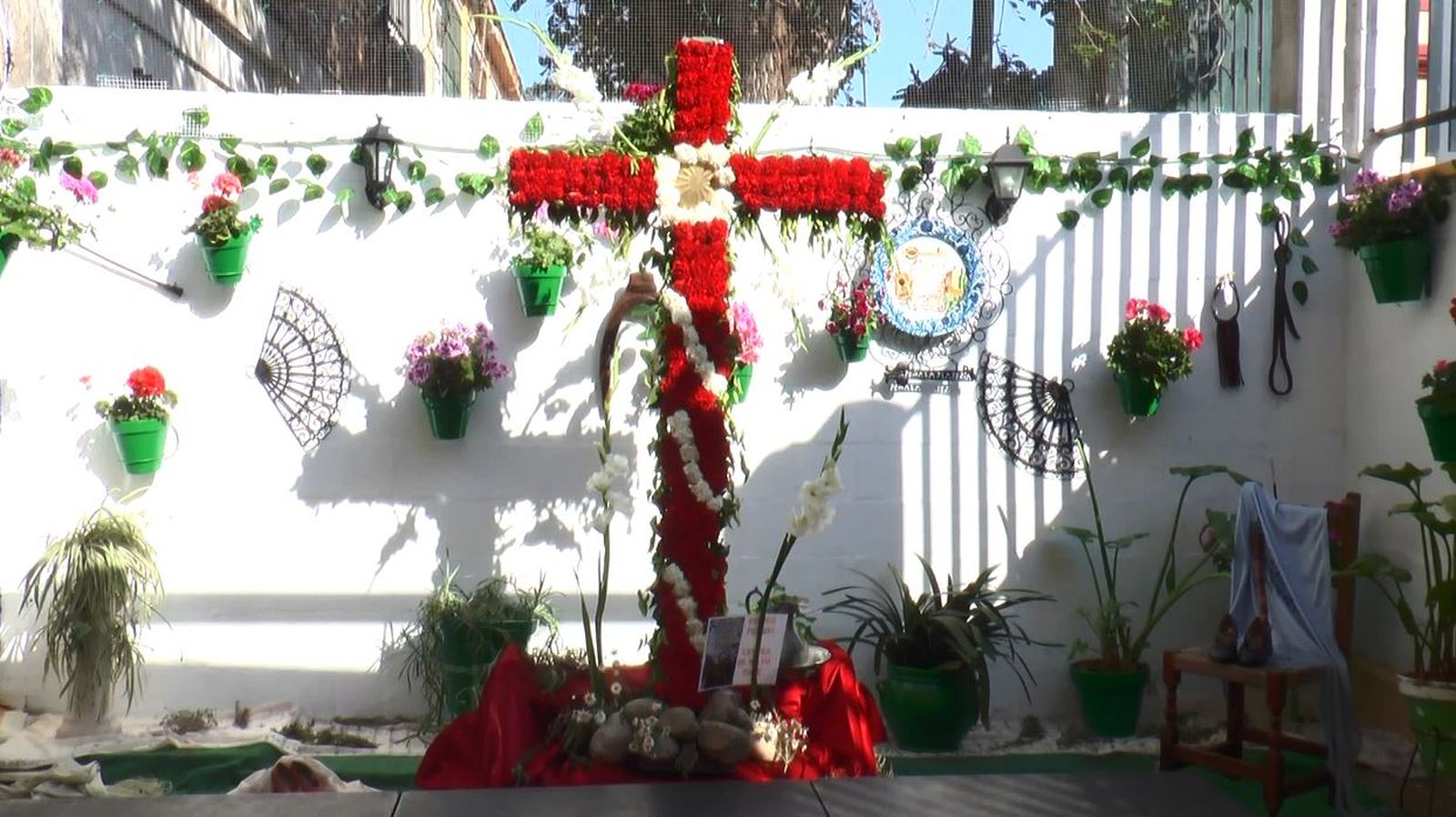 Cruz de mayo de la Peña Canalejas en 2022