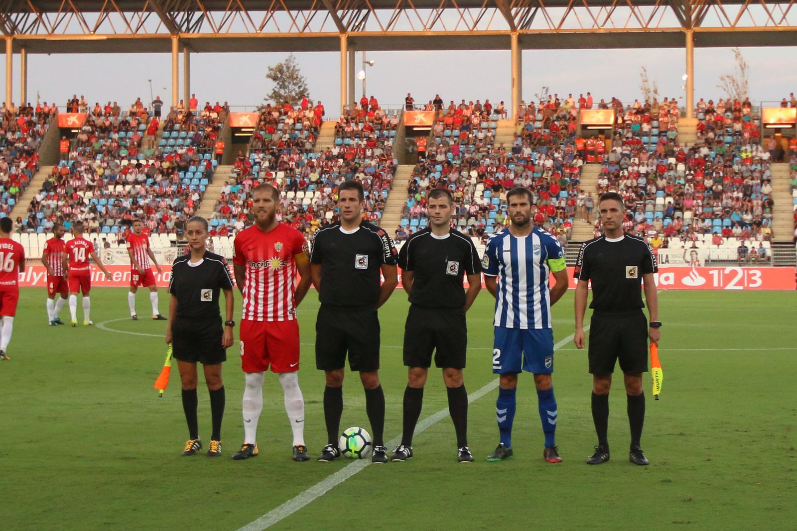 Las imágenes del Almería-Lorca