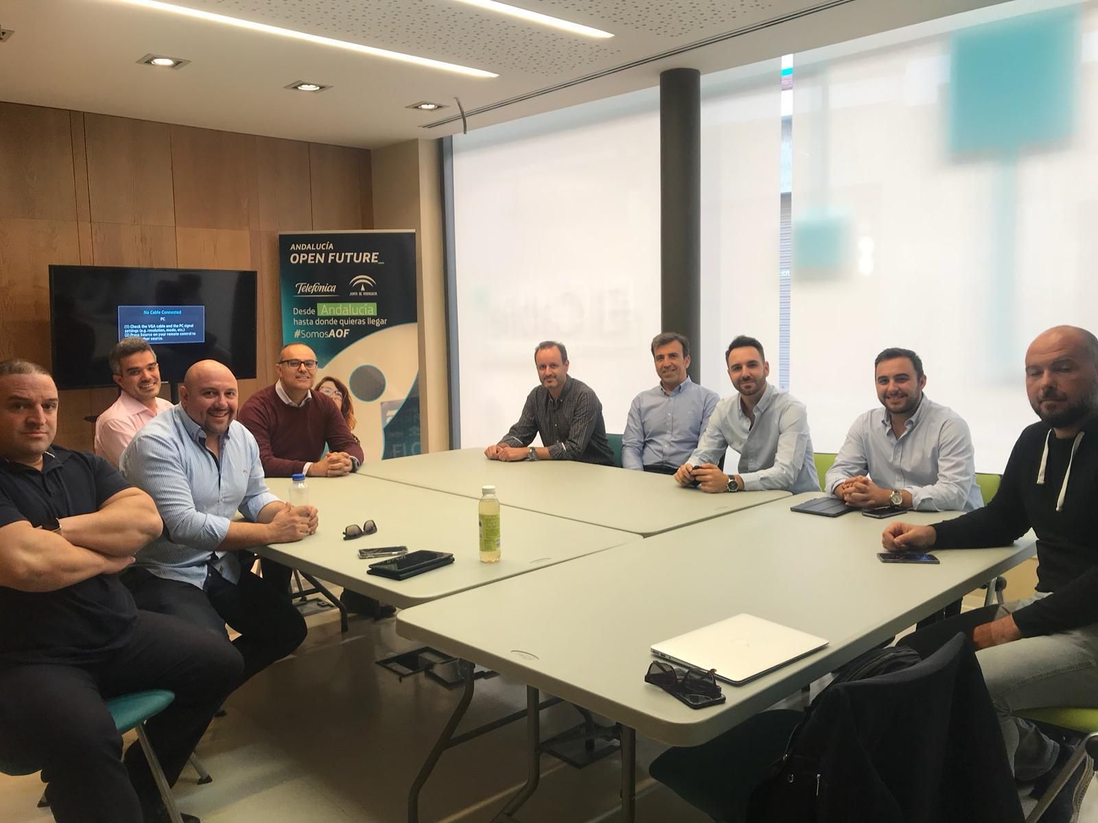 Imagen de archivo de una reunión de empresas de El Cable