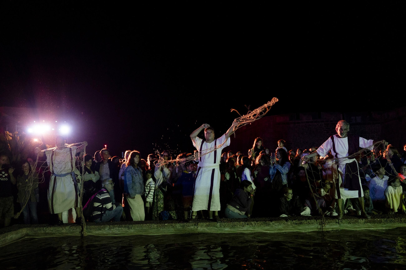 Las imágenes de "Foedus, Gaditanorum", el espectáculo de clausura del festival Cádiz Romana en las Puertas de Tierra