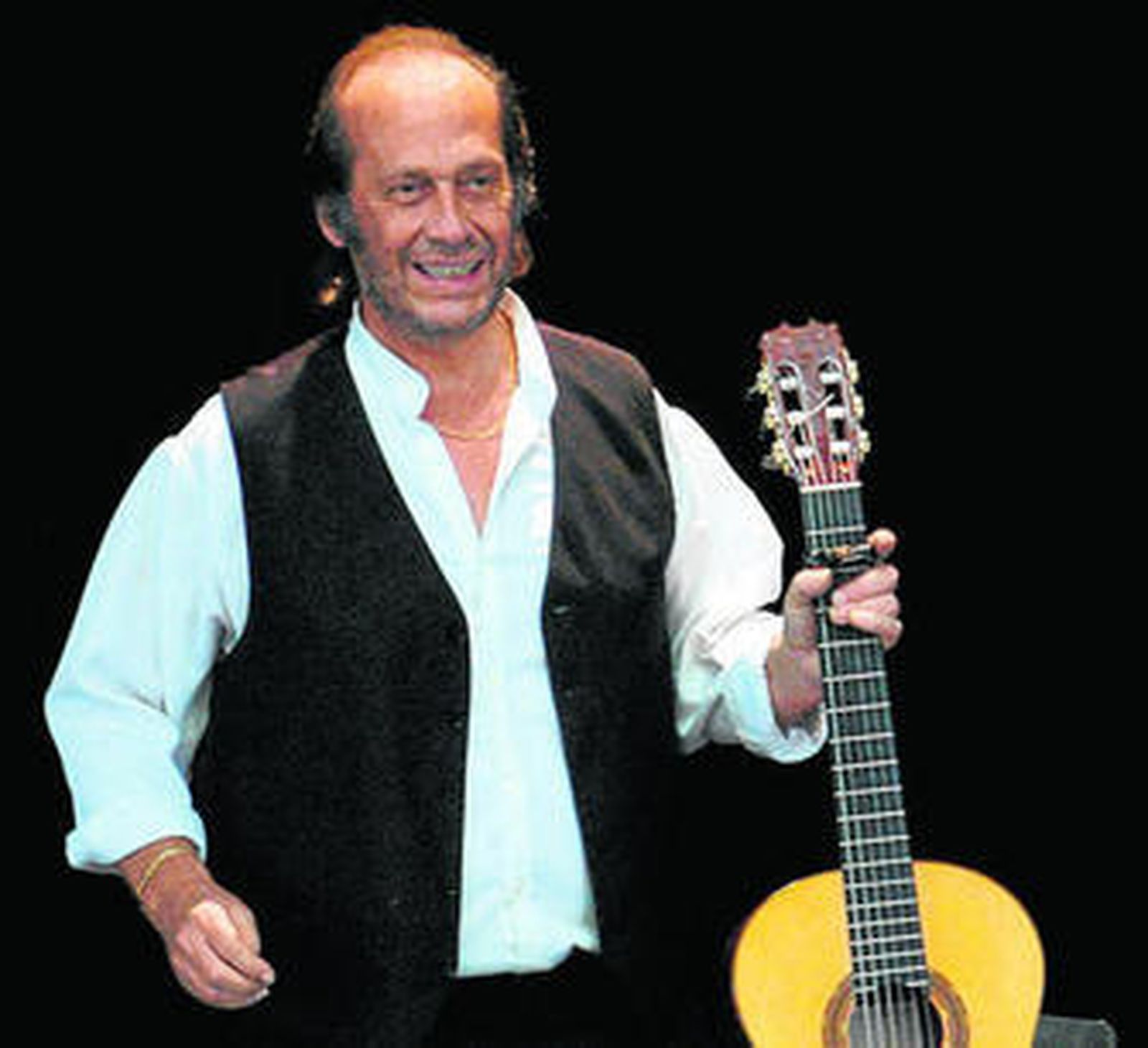 El músico, en un concierto en el Pabellón de España de la Exposición Universal de 2005 celebrada en Japón.