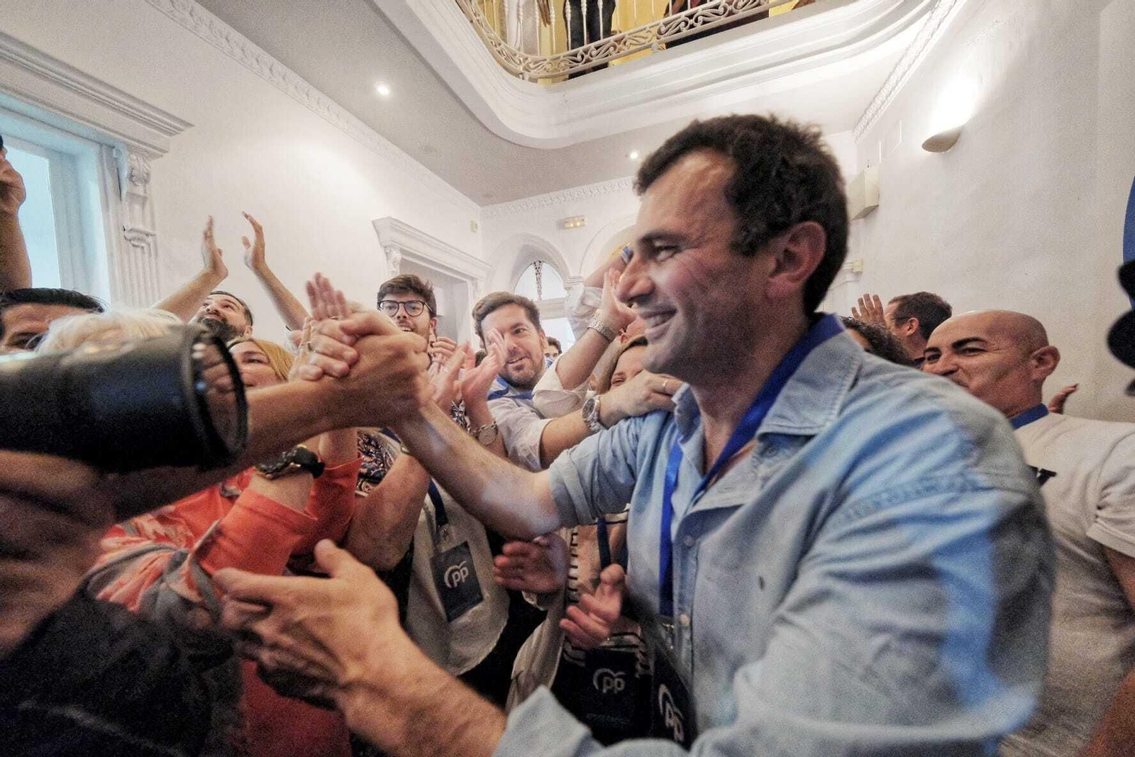 Todas las imágenes de la victoria del PP en Cádiz capital