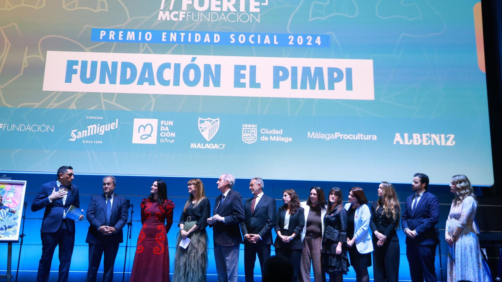 La gala 'Siempre Fuerte' del Málaga CF, en fotos