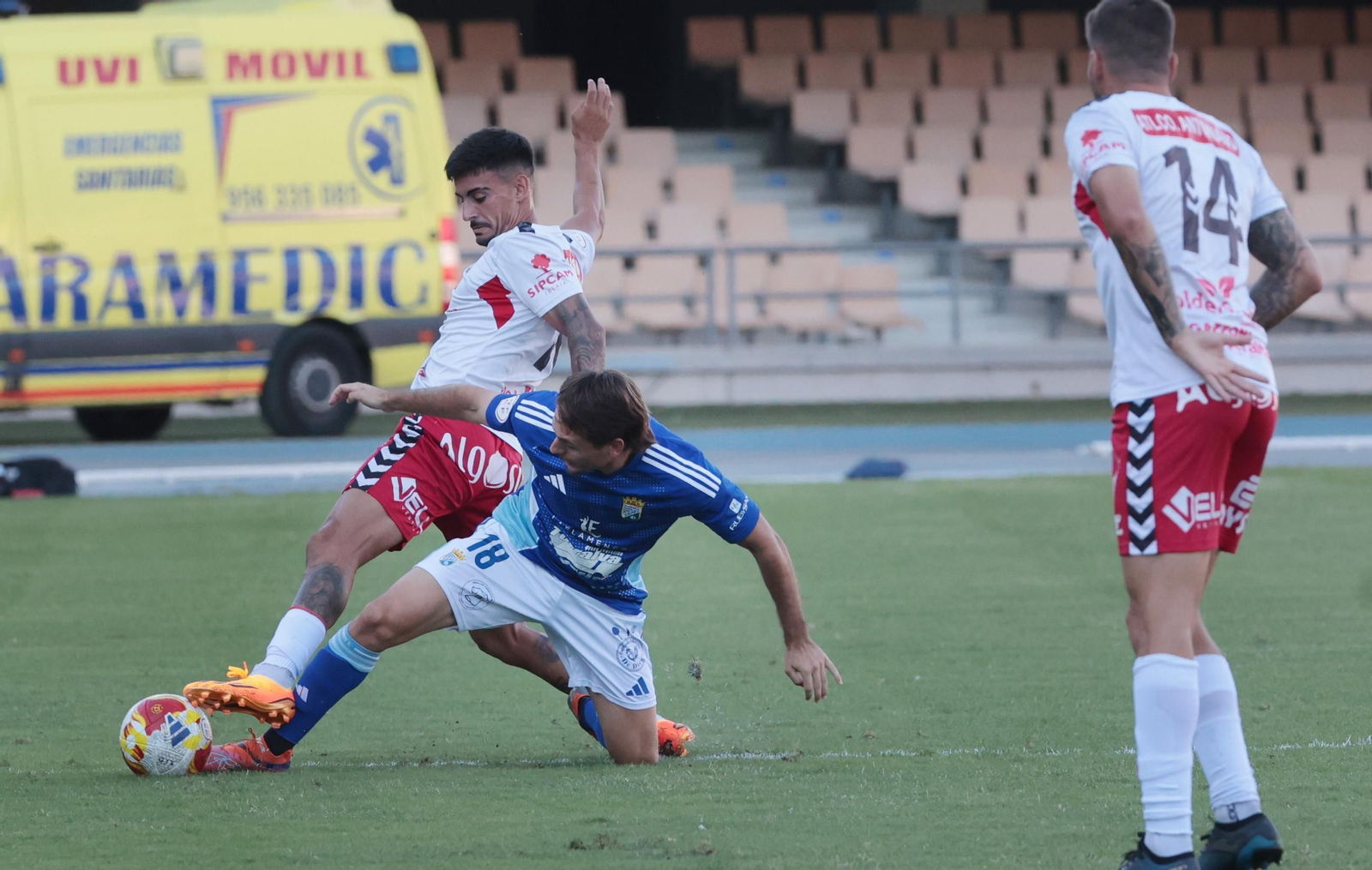 Imágenes del partido entre el Xerez CD contra el Antoniano en Chapín