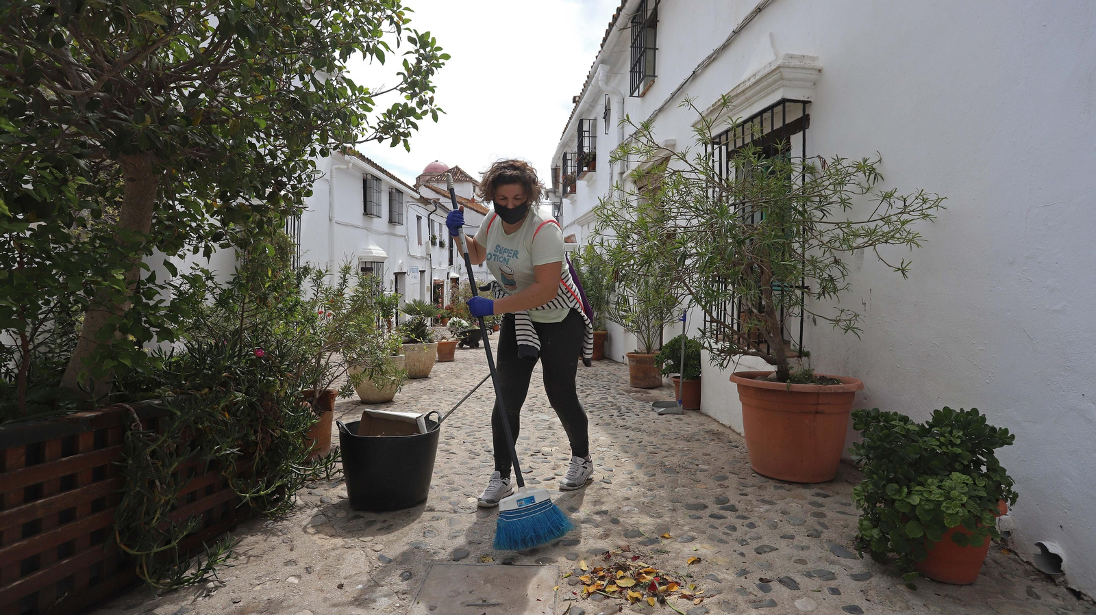 Fotos del confinamiento por el estado de alarma en Jimena de la Frontera