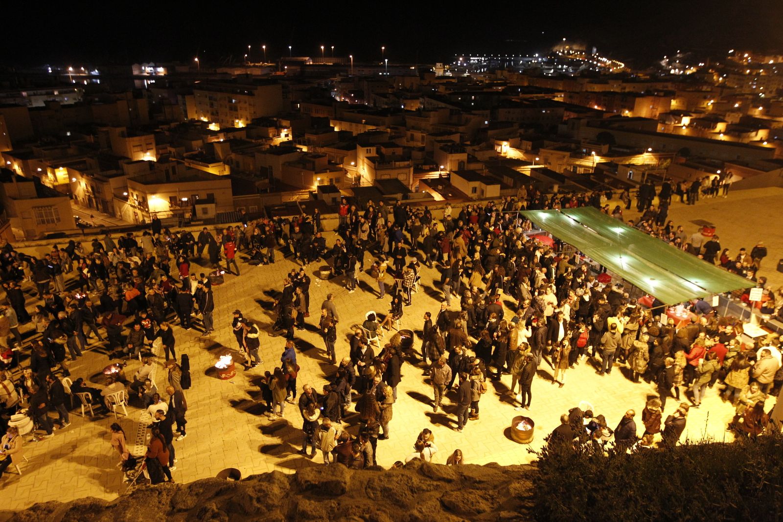 Fotogalería Noche de las Candelas en el Mesón Gitano.