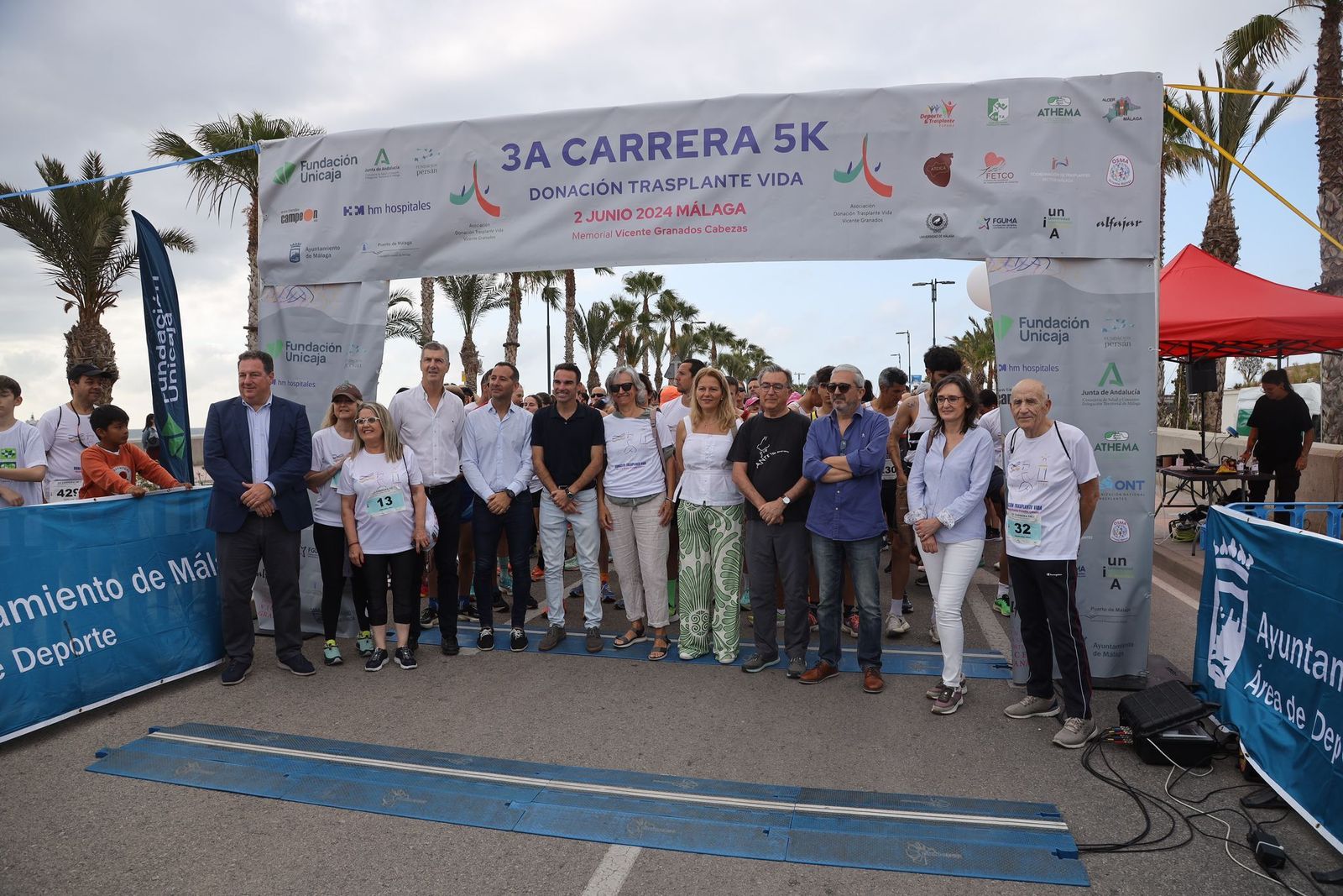Las fotos de la 3ª carrera solidaria Memorial Vicente Granados en Málaga