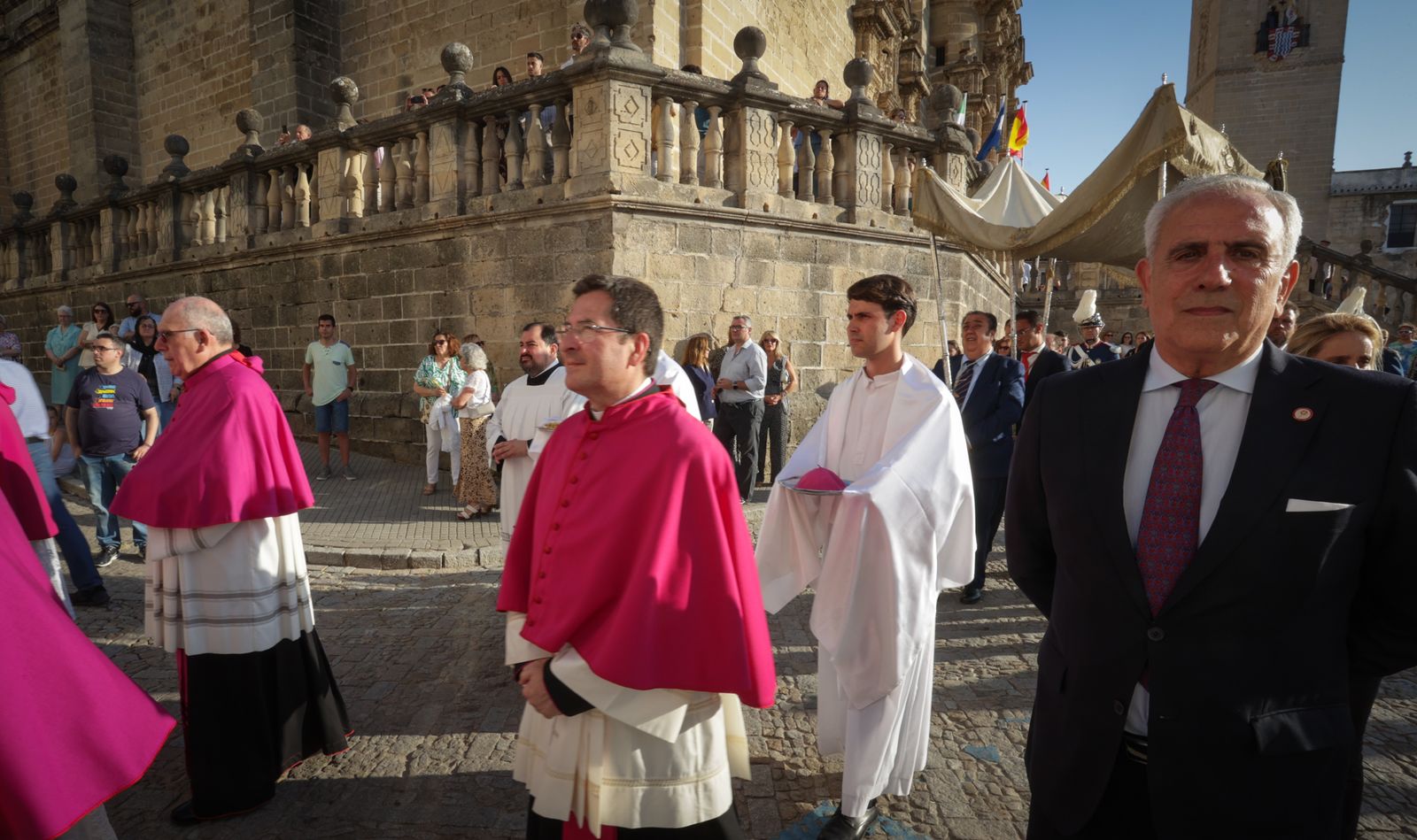 Imágenes de la procesión del Corpus en Jerez