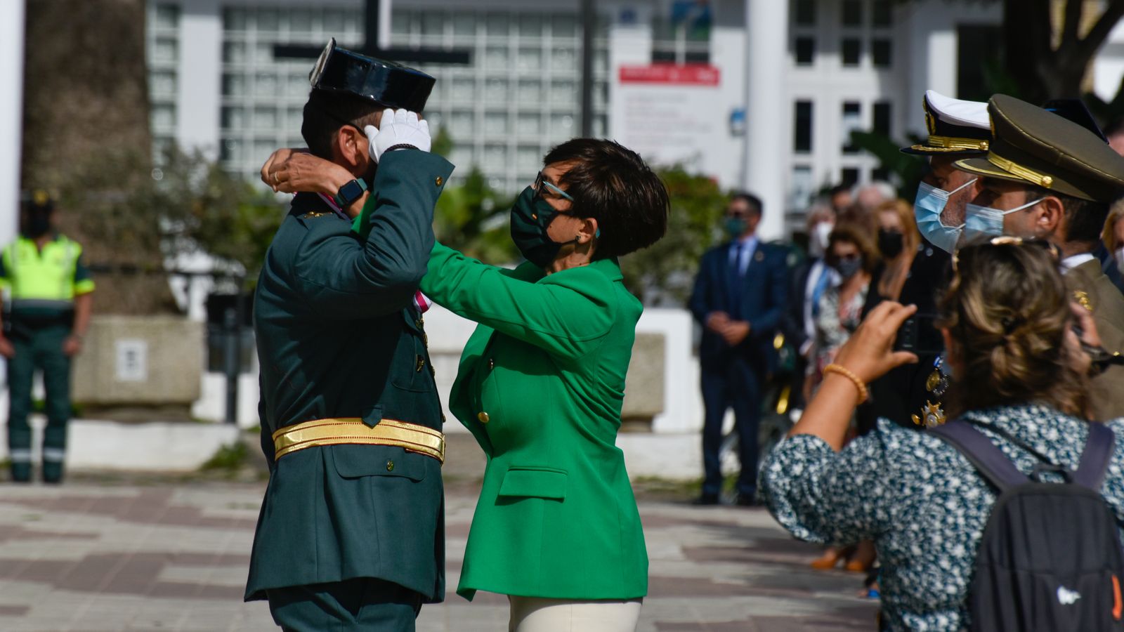 Las fotos de los actos de la Guardia Civil en Tarifa por la festividad de la Virgen del Pilar