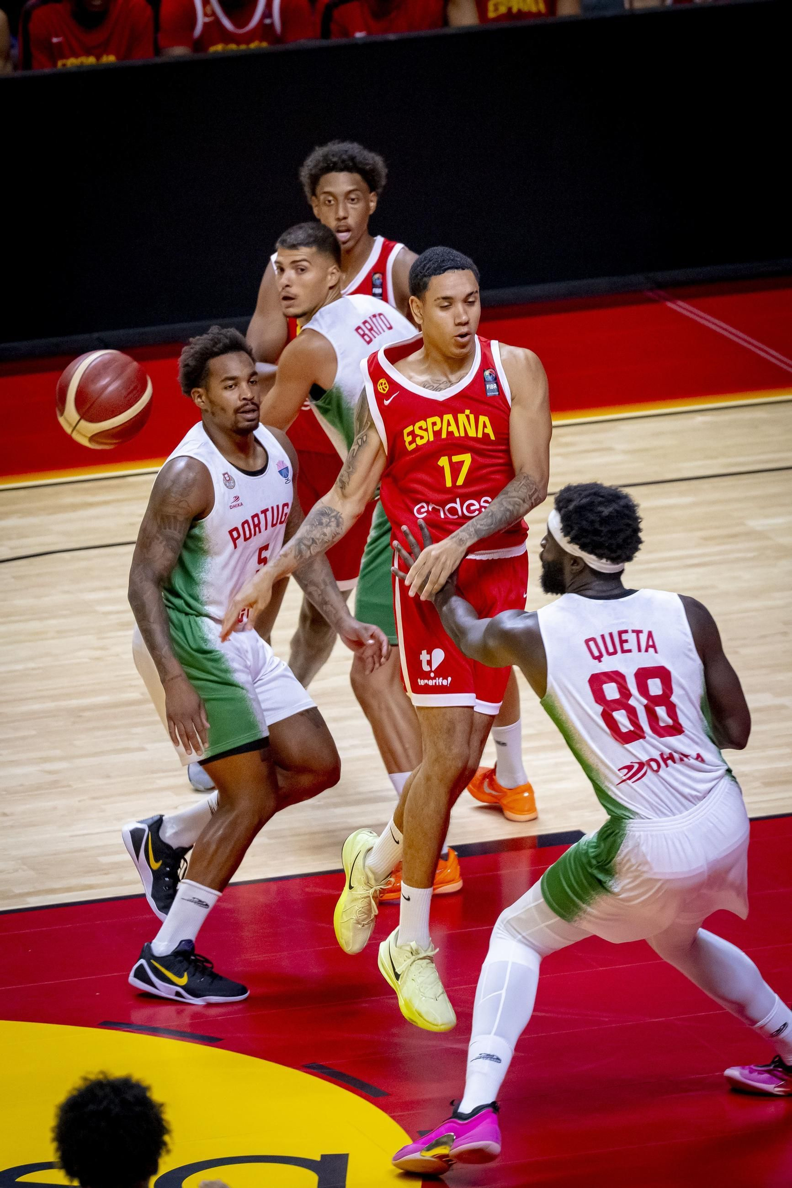 España B - Portugal en Málaga, en fotos