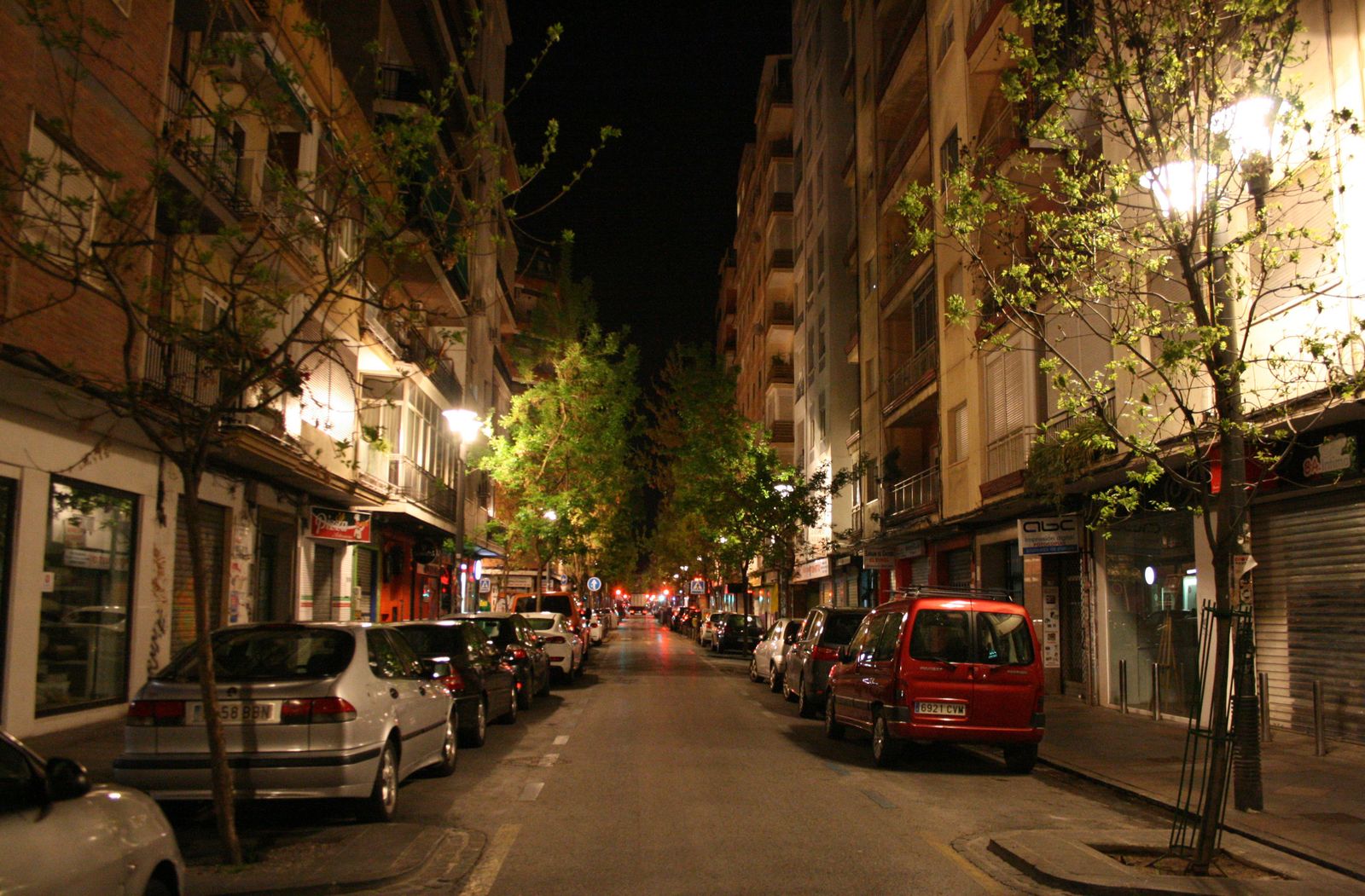 Imagen de archivo de la calle Pedro Antonio de Alarcón de Granada.