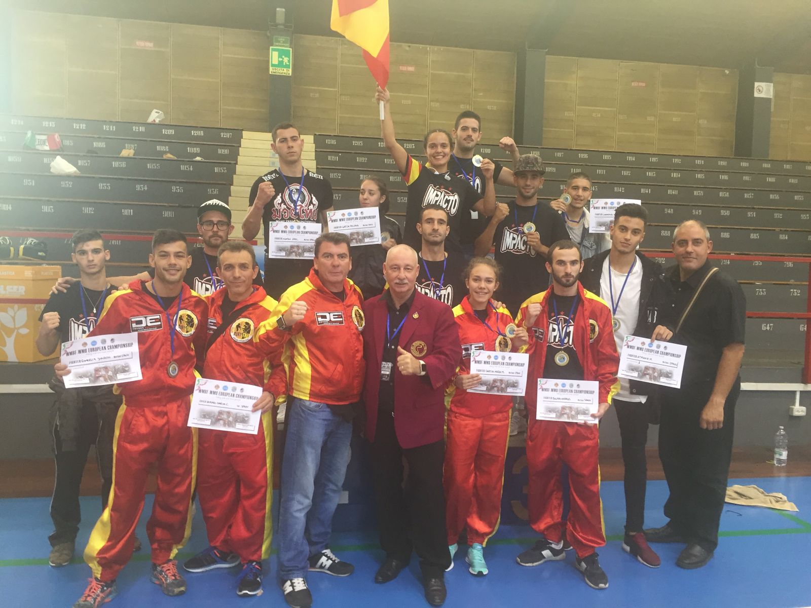 El conjunto español que ha competido en Milán.