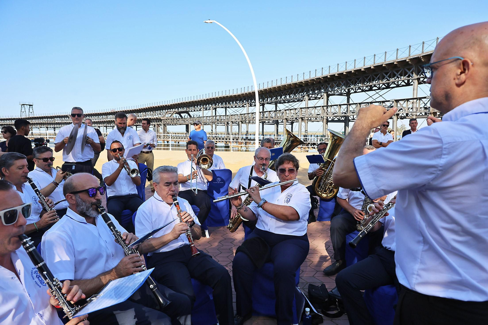 Inauguración de la unión del muelle de la Río Tinto en Imágenes