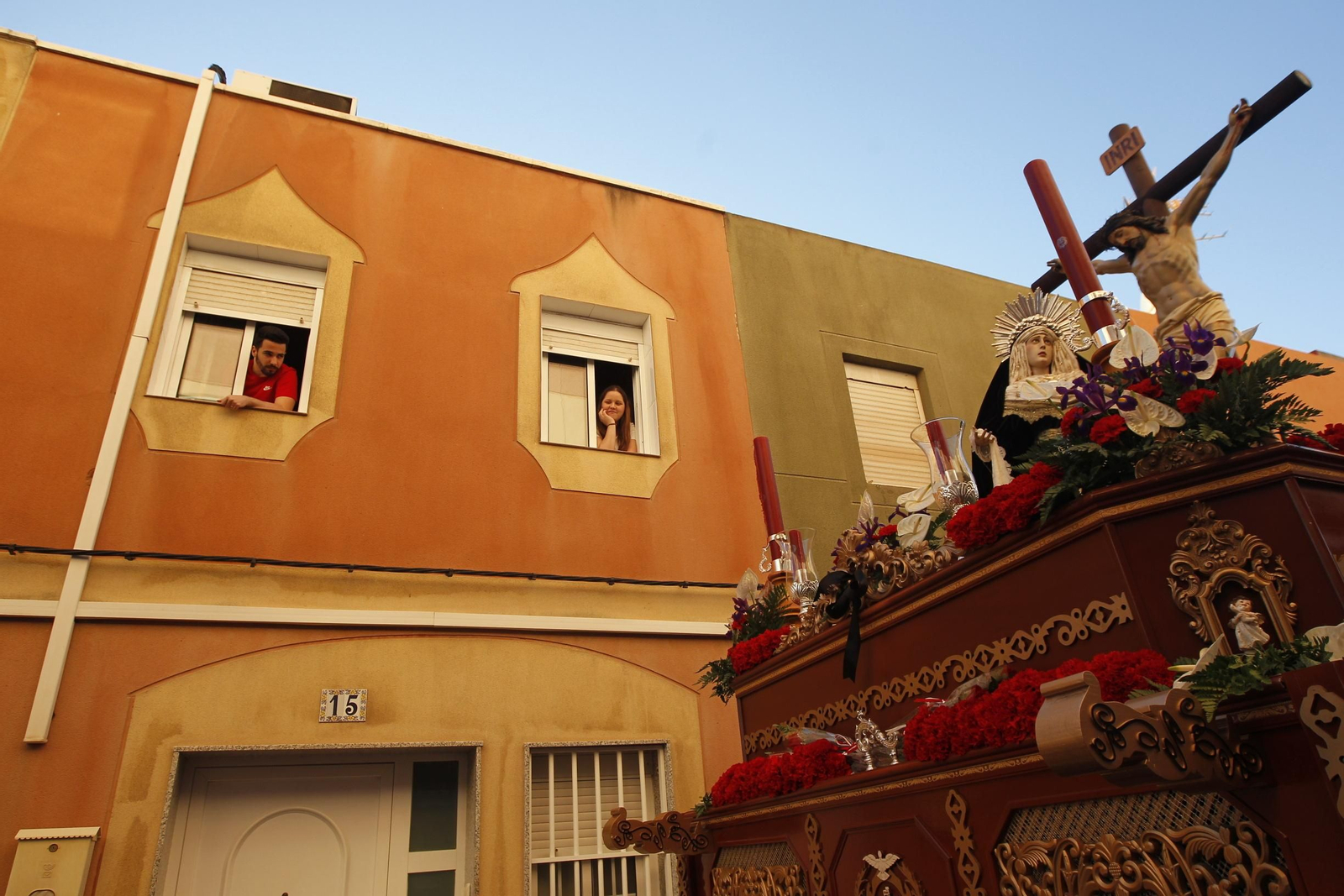 Imágenes de la Procesión del Camino por el Barrio de Araceli