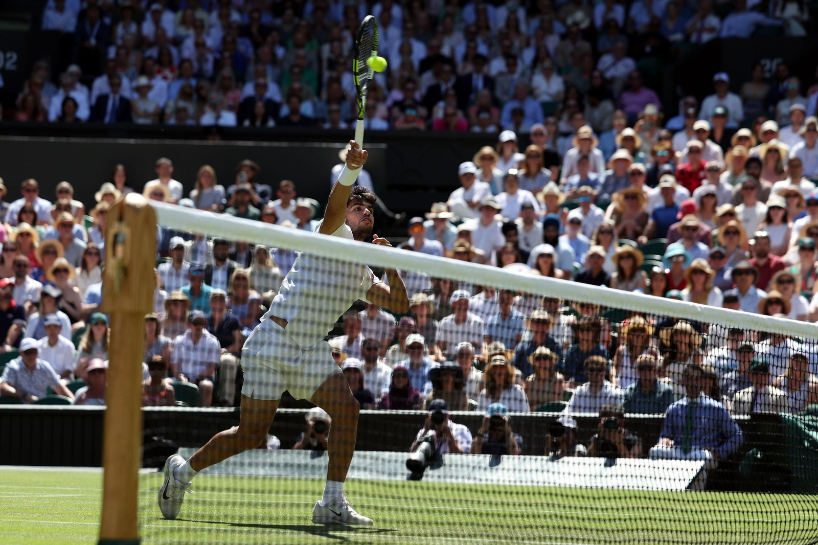 Las fotos del pase de Alcaraz a la final de Wimbledon Las fotos del pase de Alcaraz a la final de Wimbledon