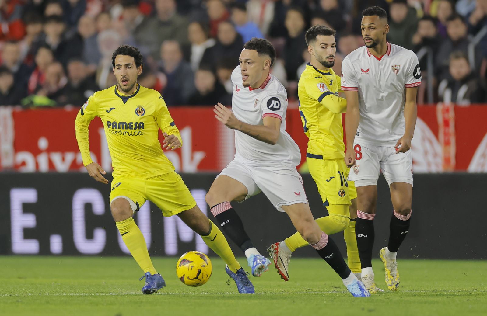 Las fotos del Sevilla fc-Villarreal
