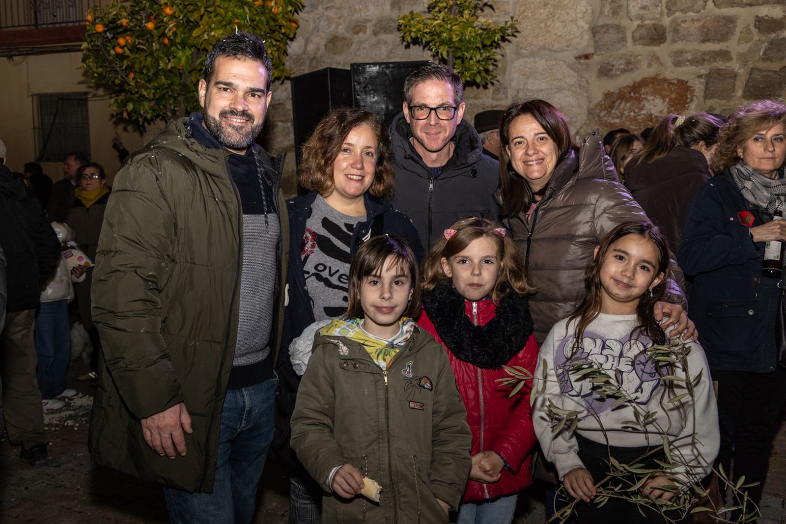 Encendido en Jaén de la lumbre oficial de San Antón 2026 y bendición de los animales