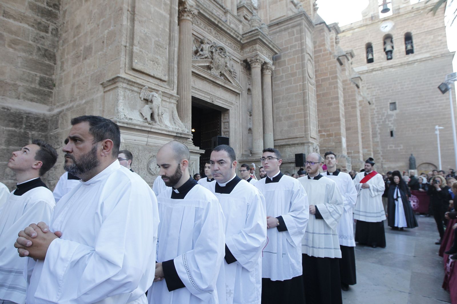 Imágenes de la Procesión del Entierro, Viernes Santo. Semana Santa Almería 2019