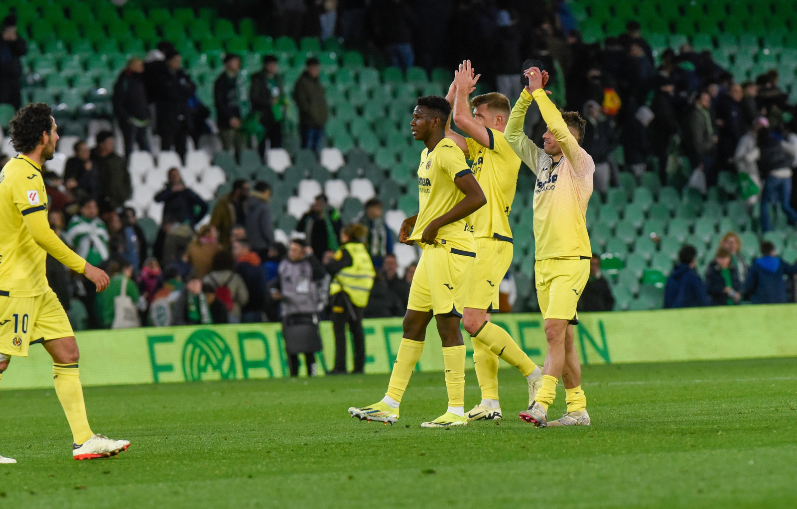 Las imágenes del Real Betis-Villarreal