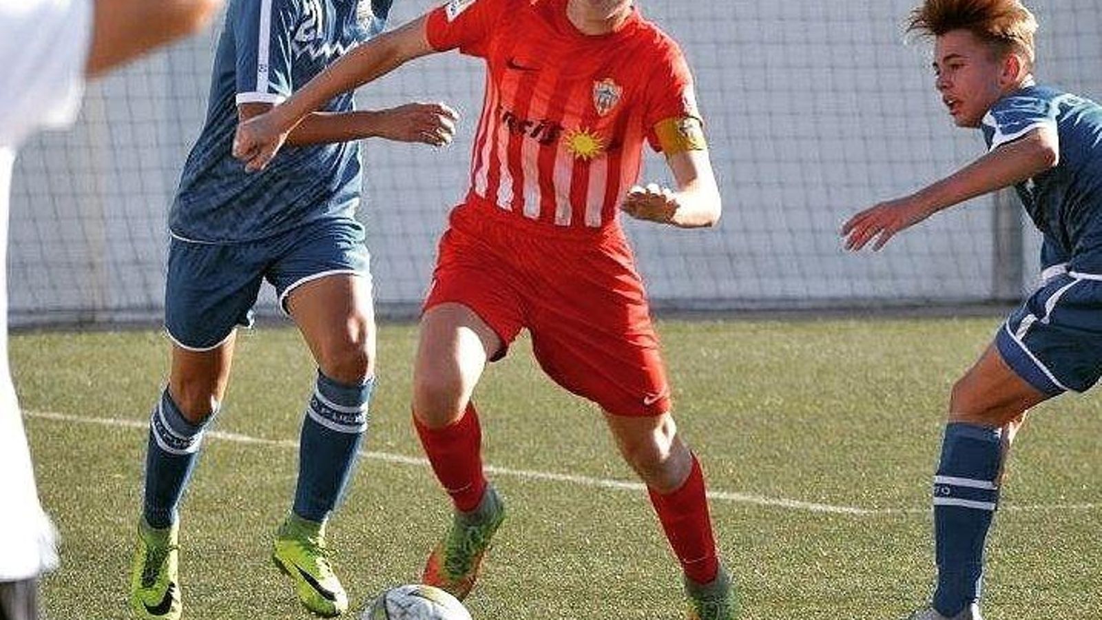 Darío Benavides en su etapa en la UD Almería