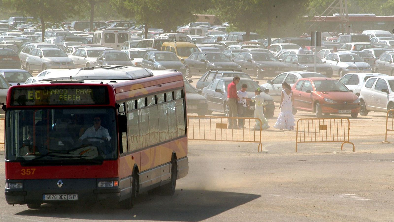Lanzadera gratuita del Charco de la Pava la Feria de Abril.
