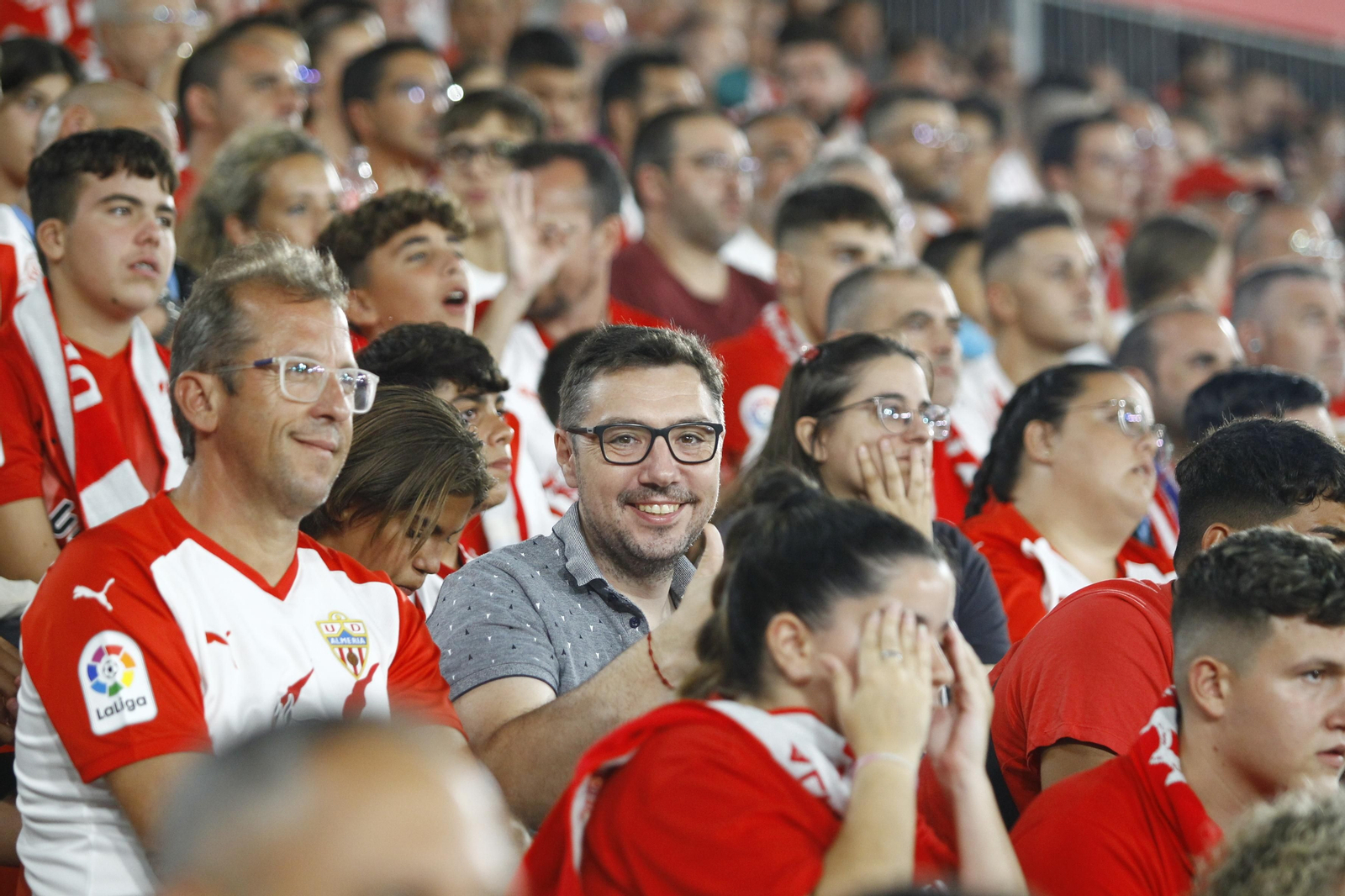 Imágenes del partido U.D. Almería-Real Madrid C.F. de la Liga Santander