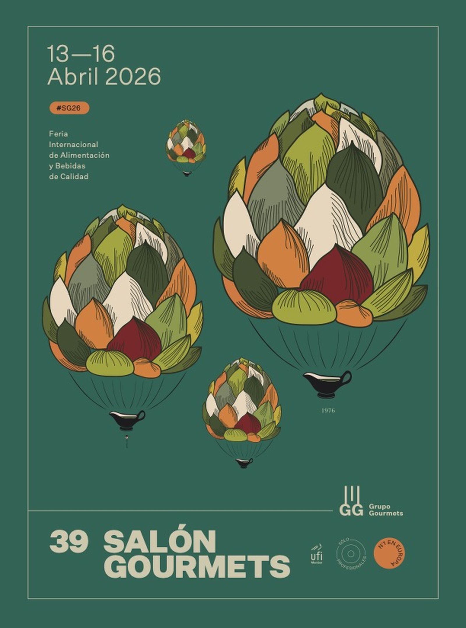 Cartel del 39º Salón Gourmets 2026.