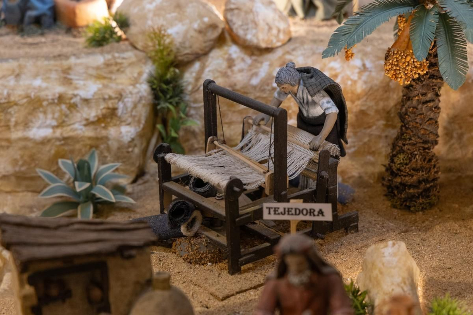 En imágenes: así es el Belén Bíblico con más de un millar de piezas artesanas de los abuelos María y Rafael