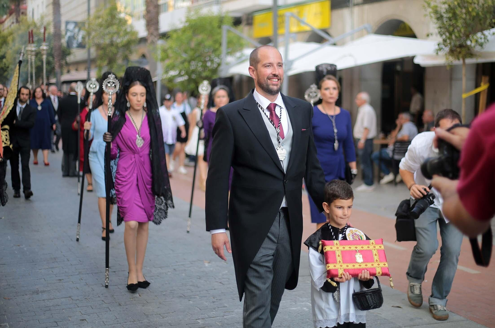 Imágenes de la imposición de la Medalla de Oro de Huelva al Cristo del Amor